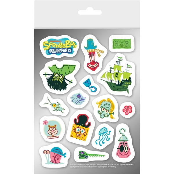253734 Стікерпак прозорий ТМ "SpongeBob SquarePants Movie"