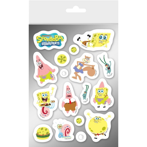 247611 Стікерпак прозорий ТМ "SpongeBob SquarePants"