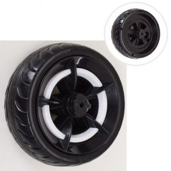 134275 Колесо M 3683-R-WHEEL заднє для мотоцикла M 3683, діам.29см., ширина 8,5см., пластик.