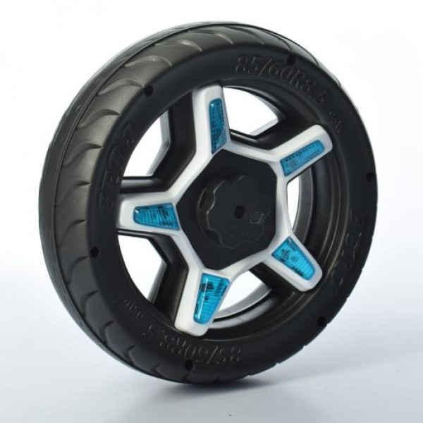 134285 Колесо M 3965-F WHEEL переднє з перехідником для мотоцикла M 3965, діам.28см., ширина 8см.