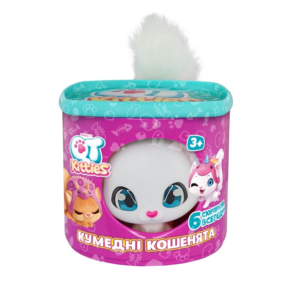 217547 Ігровий набір QT KITTIES – КОШЕНЯ РОУЗІ (фігурка, будиночок, аксесуари)