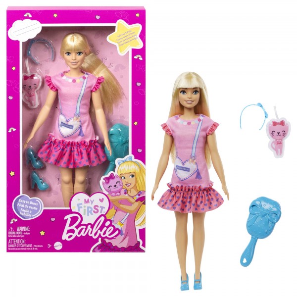 178900 Лялечка "Моя перша Barbie" білявка з кошеням