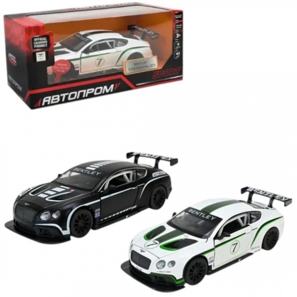 248147 Іграшка машина мет. АВТОПРОМ арт. 68353,2 кольори 1:32, бат,світло,звук,відкр.двері,у коробці 18*9*8см