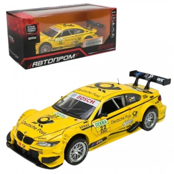 248428 Іграшка машина мет. АВТОПРОМ арт. 68355(Y), 1:32, бат,світло,звук,відкр.двері,у коробці 18*9*8см