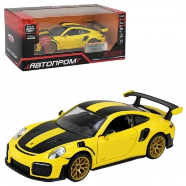 248429 Іграшка машина мет. АВТОПРОМ арт. 68705(Y), 1:32, бат,світло,звук,відкр.двері,у коробці 18*9*8см