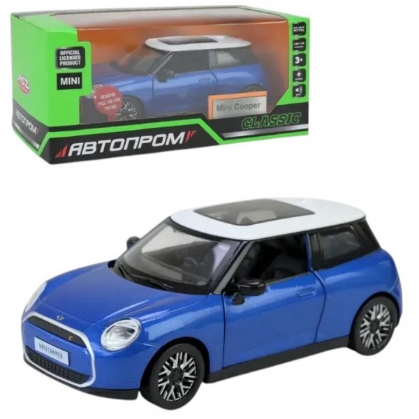 248140 Іграшка машина мет. АВТОПРОМ арт. 68740(B), 1:28, бат,світло,звук,відкр.двері,у коробці 18*9*8см