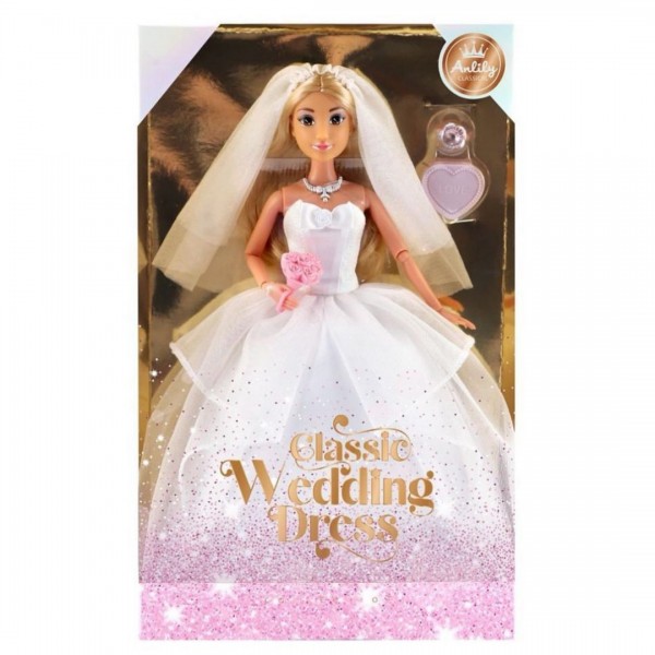 246573 Лялька 616559 наречена, 30см, шарнірна, обручка, кор., 20-33-6,5см