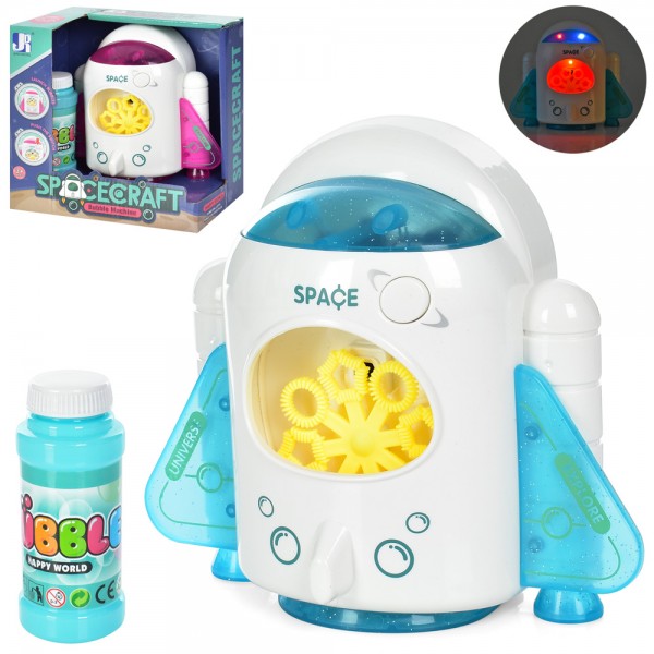 140718 Мильна гра P81218 космічна ракета, запаска, 2 кольори, муз., світло, бат., кор., 19,5-19-10 см.