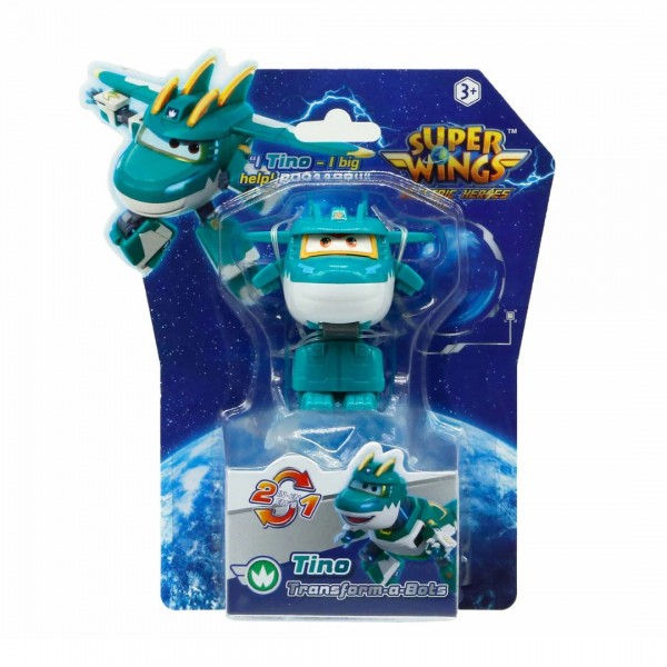 233609 Ігрова фігурка-трансформер Super Wings Transform-a-Bots Тіно (Tino)