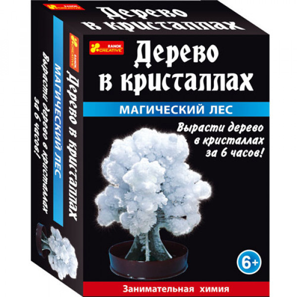 16043 0261 Набір для дослідів "Сад пухнастих кристалів. Магічний ліс" (білий) 12138010Р