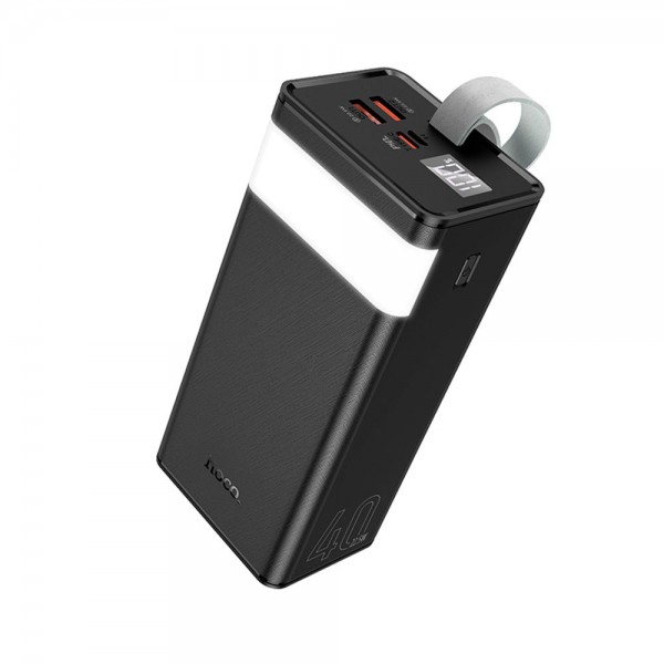 223767 Універсальна Мобільна Батарея Power Bank Hoco J86 Powermaster 22.5W fully compatible 40000 mAh (Чорний)