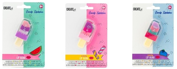 209970 Блиск для губ ICECREAM CREATE IT! CANDY в асортименті