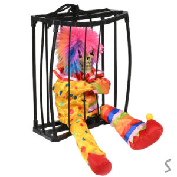 258500 Фігура анімована для Хелловіна "Clown" 23.5*10.5*28см (3шт*АА не входять у комплект) R42544