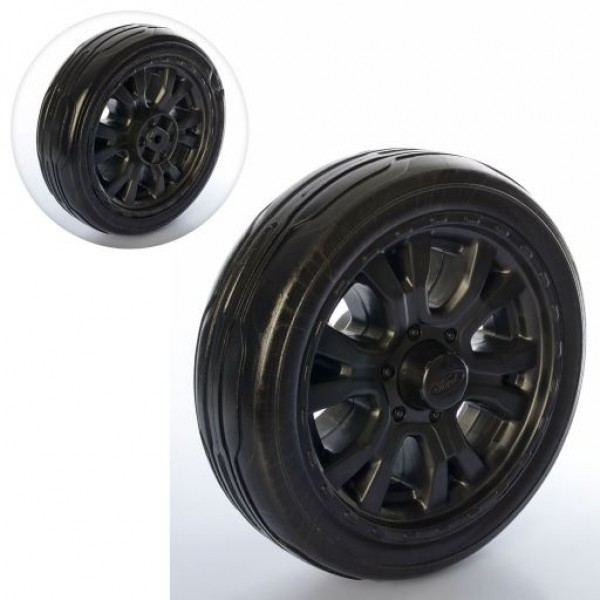 134296 Колесо M 4084-EVA WHEEL EVA, для електрокарта М 4084, діам.28см., ширина 8,5см.