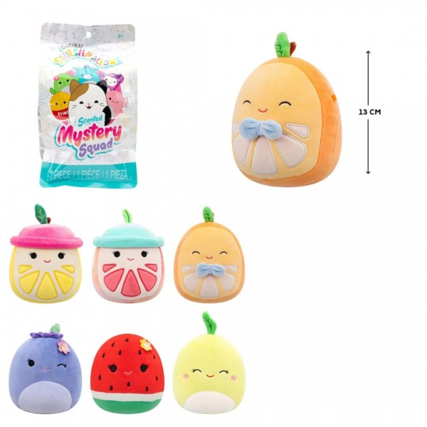 219294 М'яка іграшка-сюрприз SQUISHMALLOWS – ВЕСЕЛІ ФРУКТИКИ (13 cм)