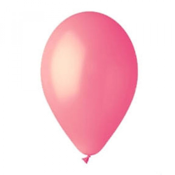 26629 Кульки надувні  І 10"/57 КП Пастель яскраво-рожевий 100шт/упак GEMAR