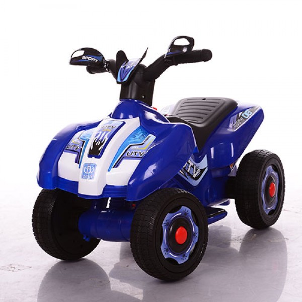 50543 Толокар-мотоцикл M 3559E-4 2 в 1, мотор 18W, акум. 6V7AH, ЕVА, синій.