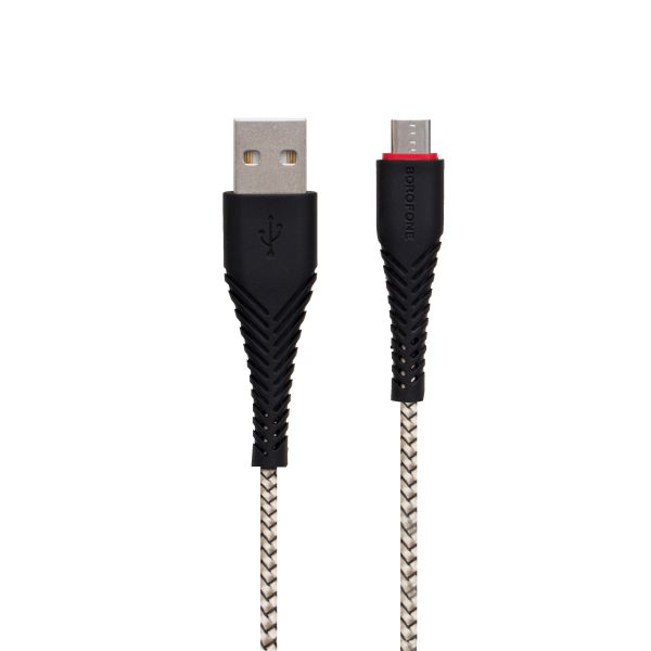 106520 Кабель USB Borofone BX25 Powerful Micro (Чорний)