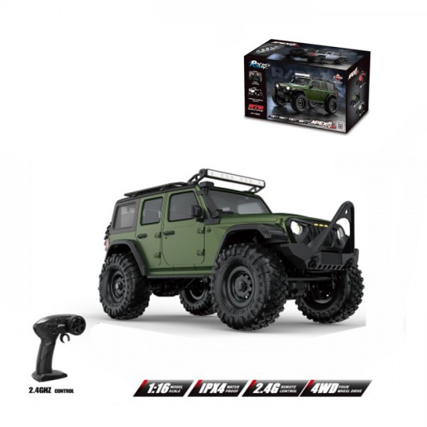 242089 Машина HB-R1605 радіок.2,4G,1:16,акум.,гум.колеса,доп.колесо,аморт.,4х4,USB,світло,кор.,34,5-21,5-20