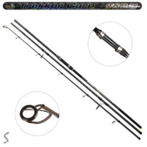 256538 Спінінг карповий штекерний "Trekker Carp" 3.9м 180г 3к SF24366-3.9