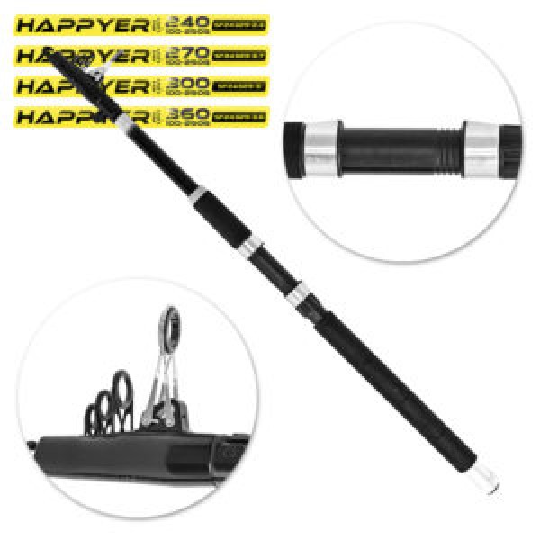 256546 Спінінг телескоп складане кільце "Happyer" 2.7м 100-250г SF24329-2.7