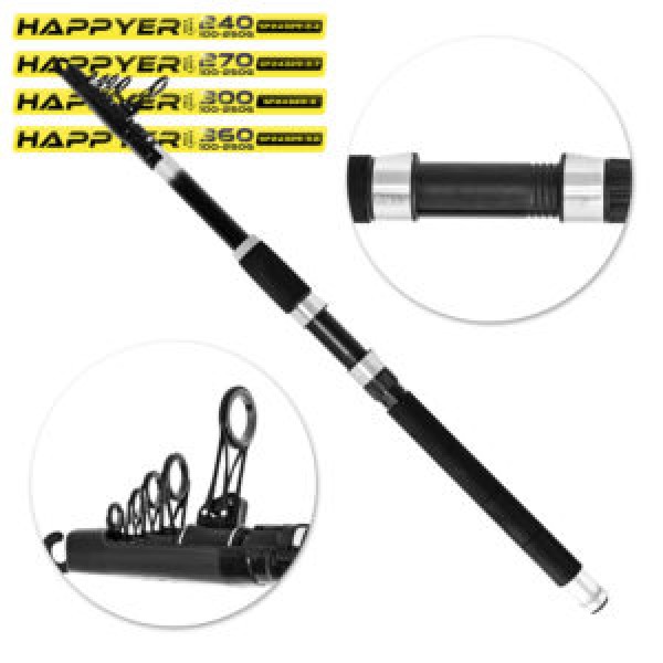 256548 Спінінг телескоп складане кільце "Happyer" 3м 100-250г SF24329-3
