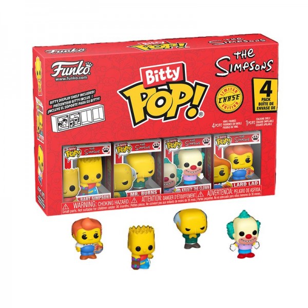 226046 Набір ігрових фігурок BITTY POP! серії "Сімпсони" - БАРТ (4 фігурки в ас.)