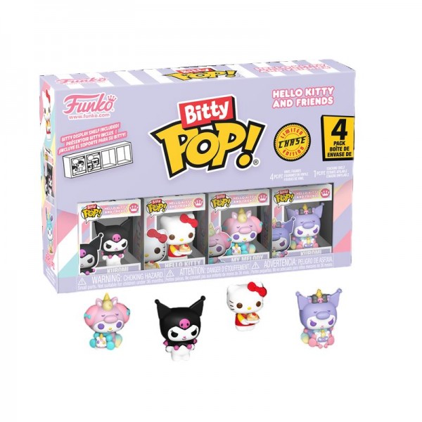 226049 Набір ігрових фігурок BITTY POP! серії "Sanrio" - КУРОМІ (4 фігурки в ас.)