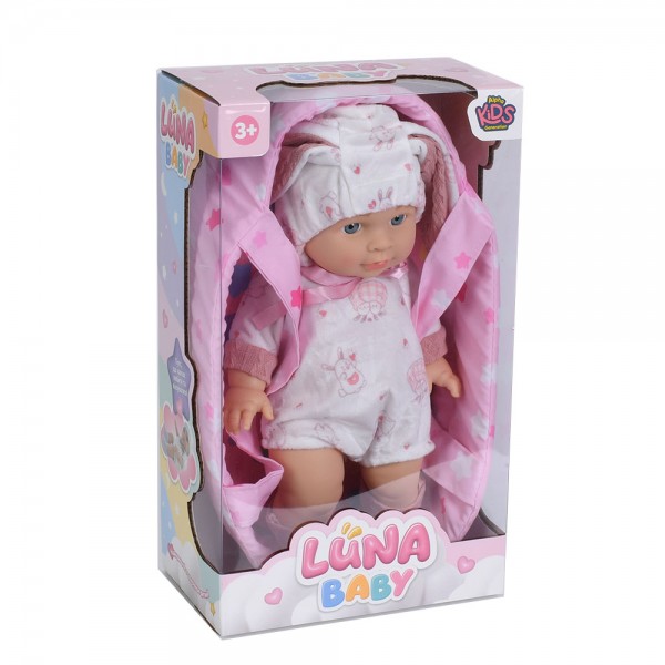 247165 Пупс AKG-0063 люлька-переноска, кор., 19-32,5-11,5 см.