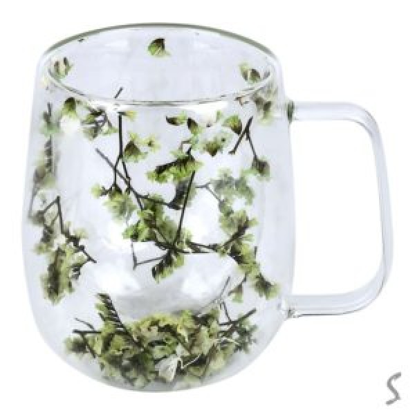 223431 Чашка з подвійною стінкою "Flowers" 200мл R10863