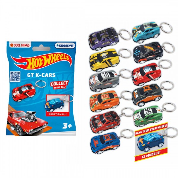 223344 Ігрова фігурка-сюрприз з кільцем COOL THINGS серії "Hot Wheels" - GT K МАШИНКА