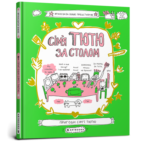 182899 Книга "Сім'я Тютю за столом"