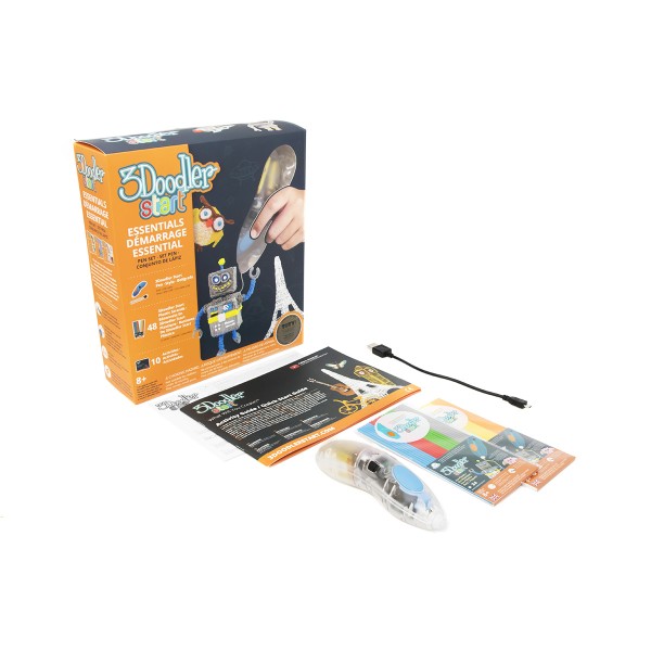 126543 3D-ручка 3Doodler Start для дитячої творчості - КРЕАТИВ (48 стрижнів)