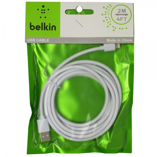 108630 USB кабель Belkin 2м Micro (в пакете)