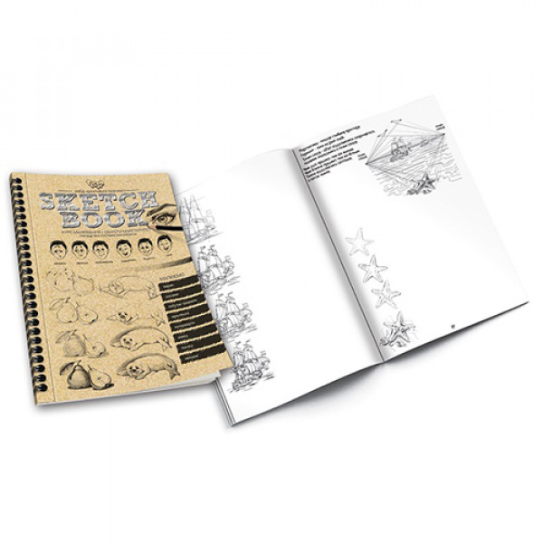 12722 Набір креативної творчості "SKETCH BOOK" укр., SB-01-02