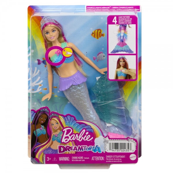 148272 Лялька-русалка "Сяючий хвостик" серії Дрімтопія Barbie