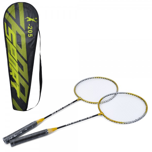 216470 Бадмінтон MS 4396 ракетка 2 шт., мет., чохол, 69-22,5-2 см.