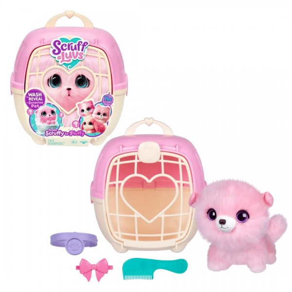 246896 Luvs Іграшка "Кудлате перетворення", пудровий