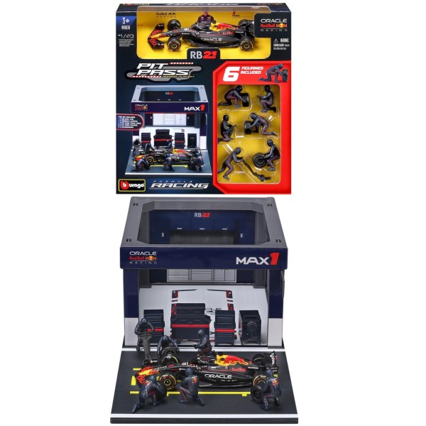 260665 Ігровий набір – PIT PASS ORACLE RED BULL RACING RB21 (2025) (1:43)