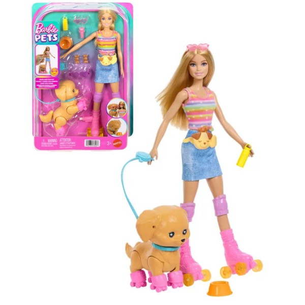 261472 Набір Barbie “Катання з хвостатим другом” – блондинка