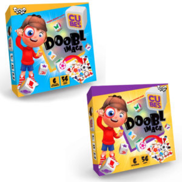 123025 Карткова гра, що розвиває пам'ять "Doobl Image Cubes" укр