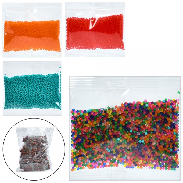 226280 Кулі 78-4000 водяні, мікс кольорів, упак. кул. 50 шт. (1упак.-1колір), кул. (20г, 7,5-7,5-0,5см).