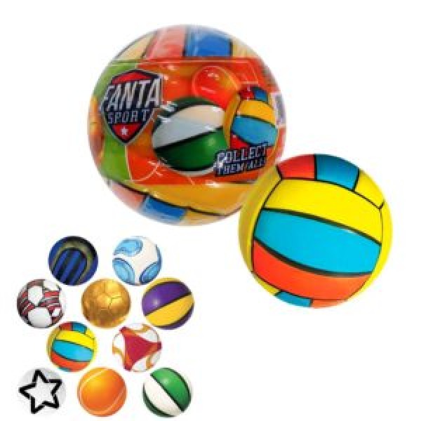 249565 Іграшка-сюрприз у кулі COOL THINGS серії "Fanta sport" - СПОРТИВНІ М'ЯЧИКИ