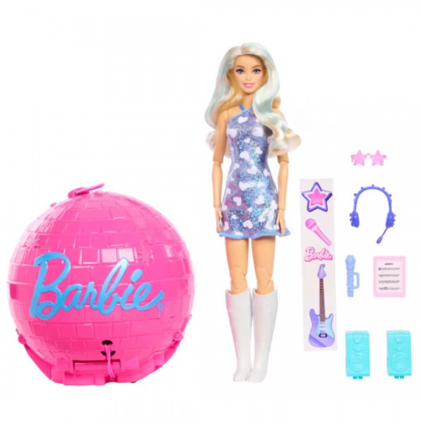 258855 Набір-сюрприз Barbie “Roll & Reveal” – поп-зірка