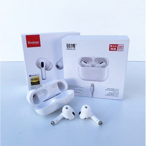 107117 Yoobao Ейрподс Pro TWS HiFi Active Noise Reduction Earphone White
