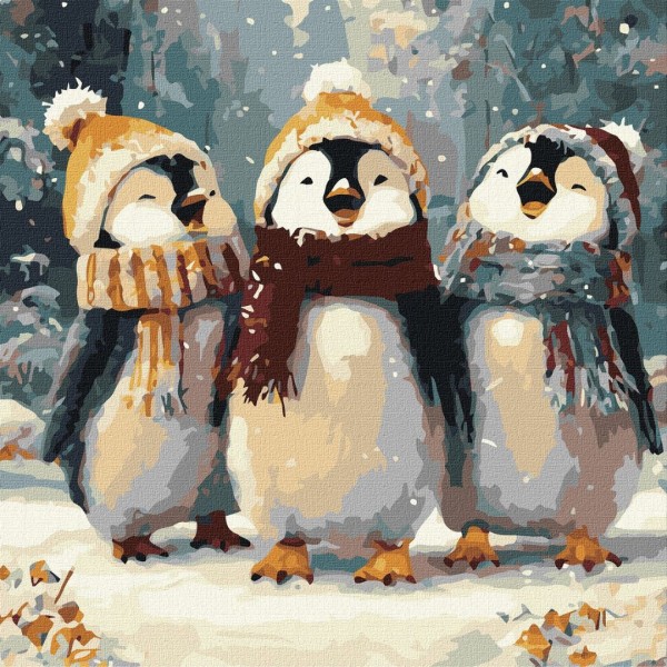 245117 KHO "Щасливі співи" 40х40см