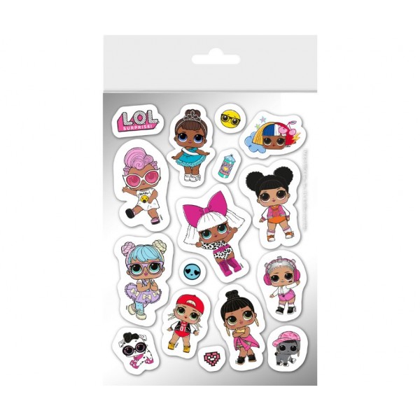244749 Стікерпак прозорий ТМ "L.O.L. SURPRISE!"