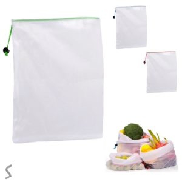 227115 Мішечок для зберігання продуктів багаторазовий S "Еко" багаторазовий 30*20см., WW02847-S