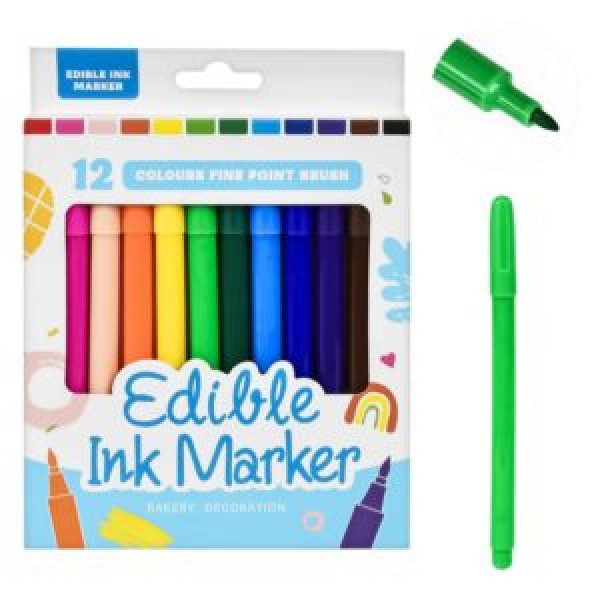 256108 Маркер харчовий 12шт/наб 15*13см R97398-12