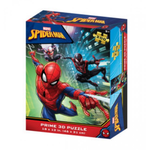 146566 Пазли 3D 33034 Spider-Man, супергерої, 200дет., 46-31см., кор., 18-23-5см.